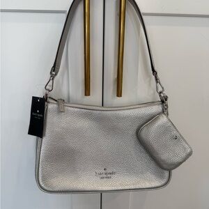 NEW Kate Spade Silver Women's Bag Set NWT
